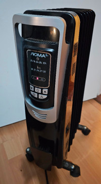 NOMA Digital LED Oil Filled Heater, Adjustable