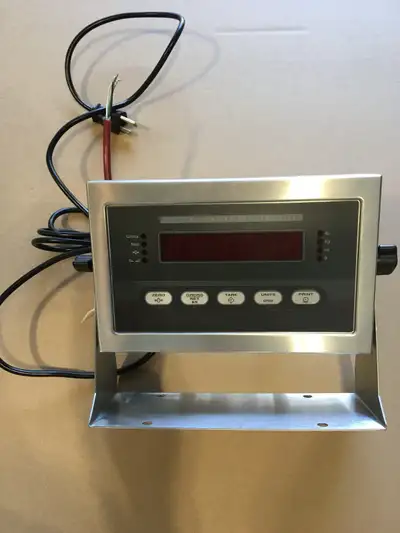 RICE LAKE IQ+355-2A DIGITAL WEIGHT INDICATOR with 500lb. Load cell. This electronic scale weight ind...
