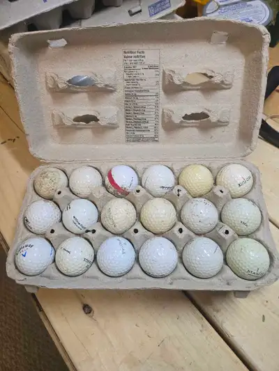 GOLF BALLS - Pinnacle, Top-Flite, Max-Fli - Various Pric, View more