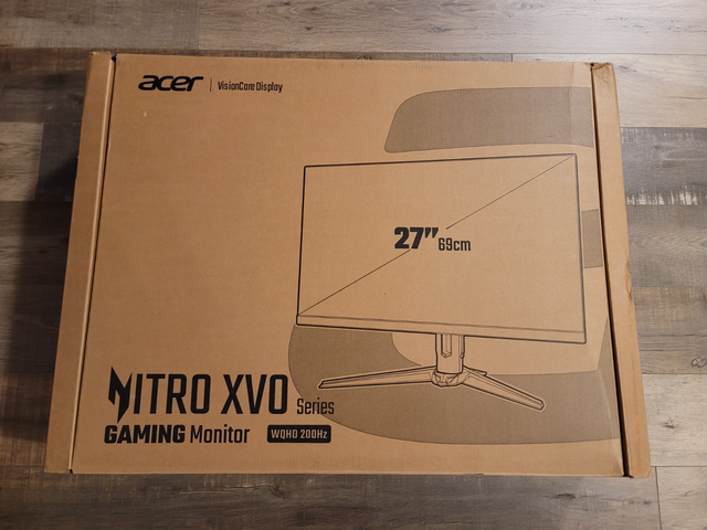 Acer 27" QHD 200Hz 0.5ms IPS FreeSync Gaming Monitor XV270U X1 in Monitors in Mississauga / Peel Region - Image 10