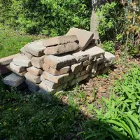 Garden / Wall Paver Rocks - Variety of Sizes, Styles, Shapes