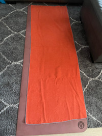 Orange Hot Yoga Towel