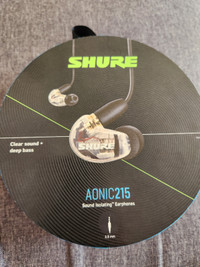 Shure Sound Isolating Earphones AONIC215