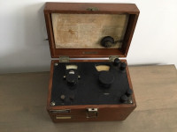 Vintage Potentiometer in Wooden Box $75