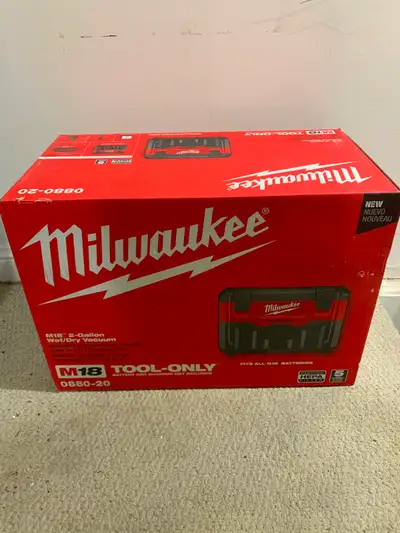 MILWAUKEE M18 CORDLESS WET DRY VACUUM VAC, View more