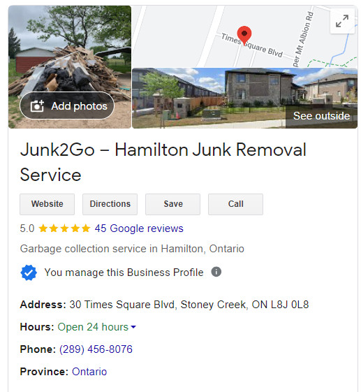 Junk Removal / Dump Run / Demolition 289-456-8076 in Cleaners & Cleaning in Hamilton - Image 2
