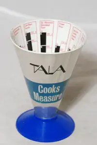Vintage Tala Dry-Weight Measuring Cup, Cooks Measure ENGLAND