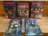 5 Creepover series chapter books by P. J. Night