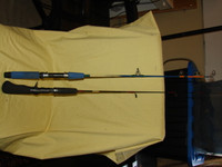 Two Ice Fishing Rods