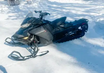 Low km Shot start 2” powder max track Adventure bumper and full skid plate Comes with extra belt and...