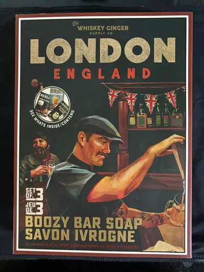 Whiskey Ginger Bar Soap, View more