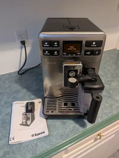 Saeco Bean to Cup Espresso Coffee Latte Super Automatic machine, View more