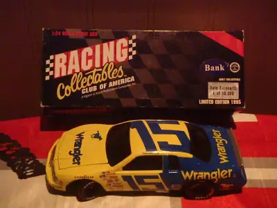 Dale Earnhardt Sr #15 Wrangler Bank 1983 Ford Thunder Bird 1/24 Action You pay for shipping Canadian...