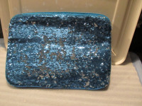 Blue reverse sequin tablet case. Brand new.