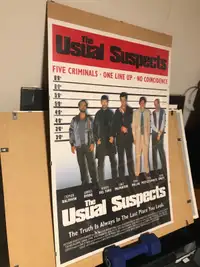 24x34 Usual Suspects movie poster