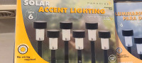 Solar stake lights pack of 6