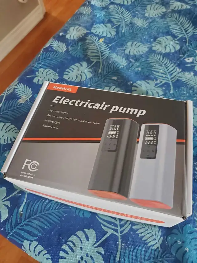 PORTABLE AIR PUMP/CHARGER NEW in Power Tools in Brantford - Image 2