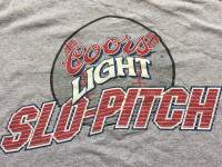 Coors Light SloPitch National SPN Tournament T-shirt Size XL Men