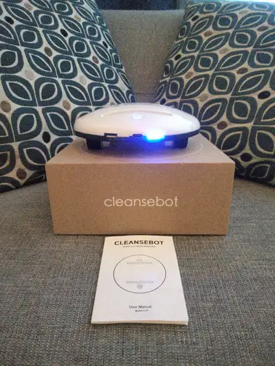 Cleansebot Worlds First Bacteria Killing Robot, View more