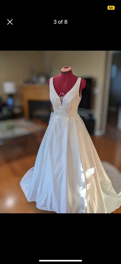 size 6 wedding dress, View more