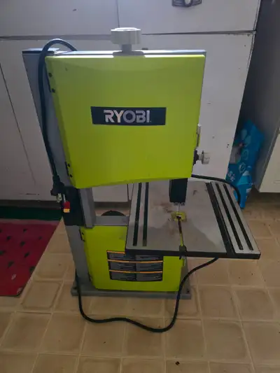 Ryobi band saw and table saw, Ryobi plunge router and more., View more