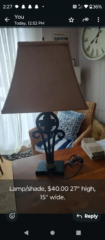 Lamp/Shade, View more