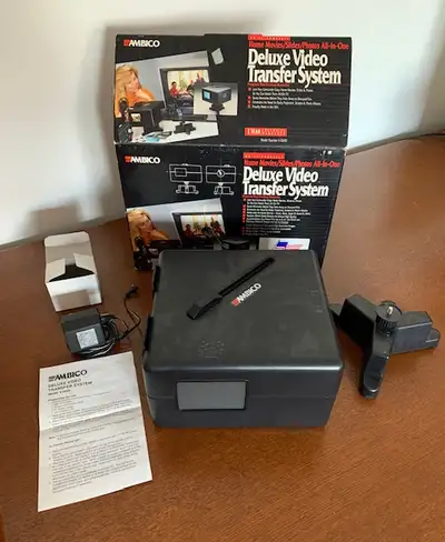 Offering a lightly used, like-new, AMBICO Deluxe Video Transfer System Model V-0650.You can use this...