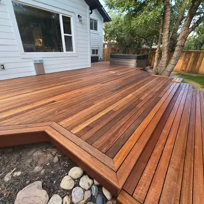 Carpenter available for deck, fence, basement framing and finishing work.