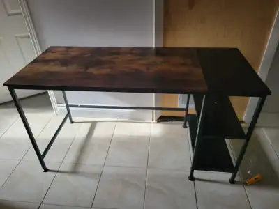 Industrial Style Computer Desk, View more