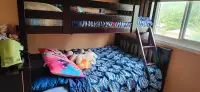 Bunk bed for sale an matching dresser 