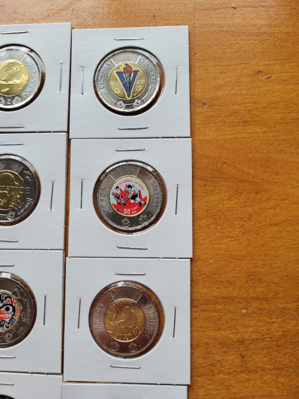 Canada Toonie-$2- set of coins in Arts & Collectibles in Grande Prairie - Image 3