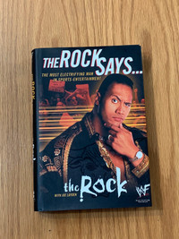 WWF WWE The Rock Says... - Hardcover By The Rock - VERY GOOD