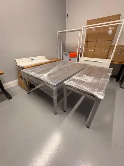 Modern Office Desks / Work Tables - Like New - Two Sizes, View more