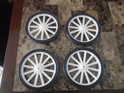 New roue Chariot de magasinage Shopping CART Wheel 7.5" (19 cm), View more