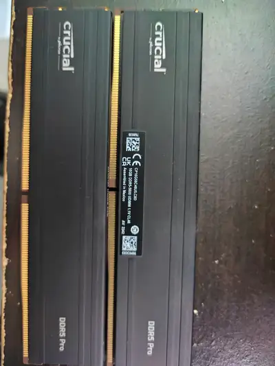 2x CRUCIAL PRO 16G (1x16G) DDR5-5600 CP16G56C46U5, View more