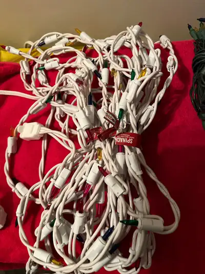Christmas garland lights $ 15, View more