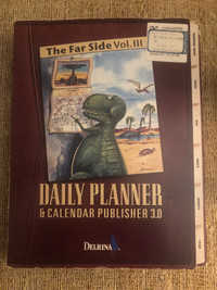 1993 “The Far Side Vol.III” Delrina Planner & Calendar (MacOS)
