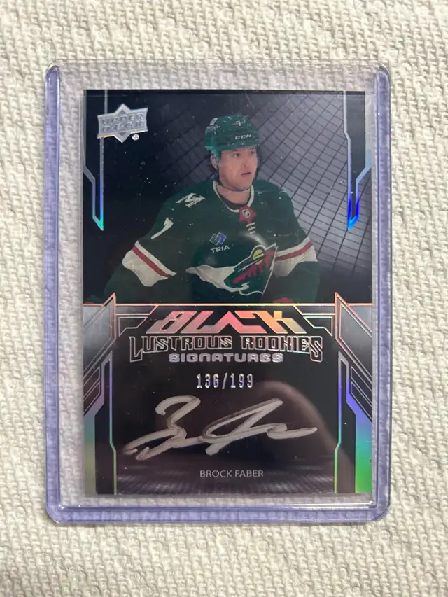 Brock Faber Lot All Auto w Rpa63654761763201120