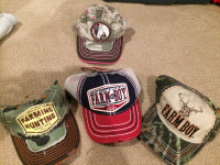 Brand new baseball caps, hats