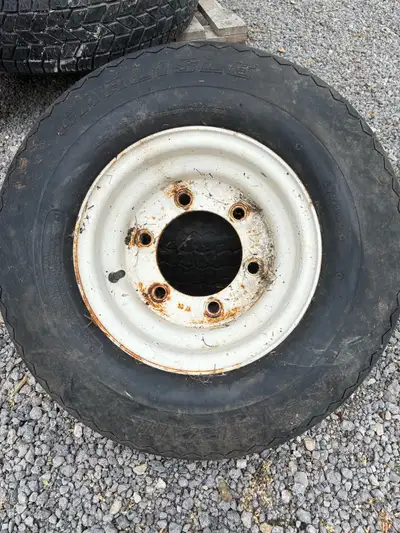 100 obo 6 bolt pattern Snowmobile trailer tires 20.5x8 R10