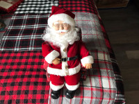 Christmas snoring Santa in a chair decorations 