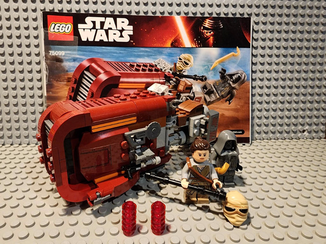 Lego STAR WARS 75099 Rey's Speeder dans Jouets et jeux  à Longueuil/Rive Sud