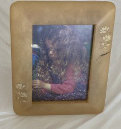 Elegant Spanish Marble Picture Frame, Great for Personal Use, View more