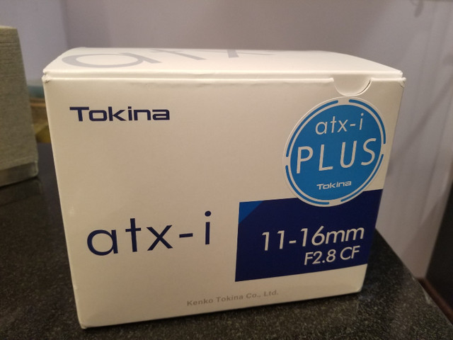 Tokina atx-i 11-16mm f/2.8 CF in Cameras & Camcorders in Winnipeg
