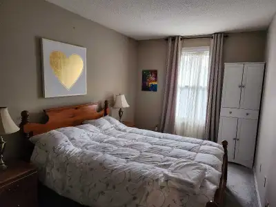 Clean and spacious fully furnished room available for rent in a quiet and beautiful home starting Ju...