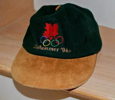 Baseball Cap - Lillehammer Olympics 1994 commemorative cap. Like new condition, made in Canada.