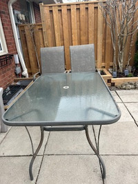 PATIO TABLE & CHAIRS $ 60