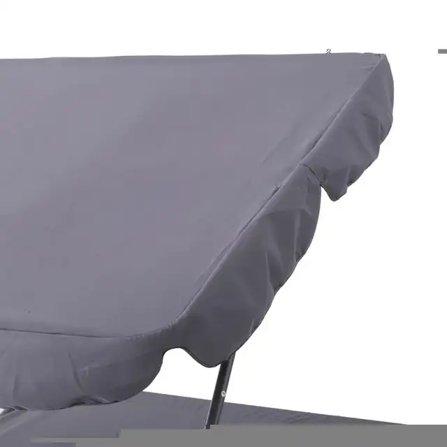 Double Patio Lounger with Adjustable Canopy, Outdoor Daybed Hamm in Patio & Garden Furniture in Markham / York Region - Image 9