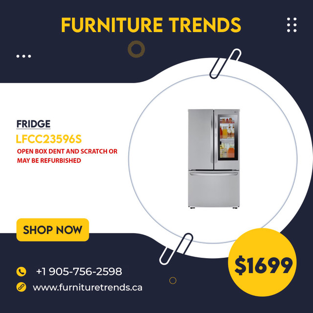Today Special Deals on Fridge Starts From $1099.99 in Refrigerators in Belleville