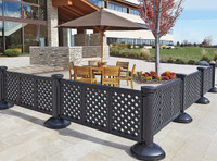 Patio Fence (High Quality Plastic Resin)